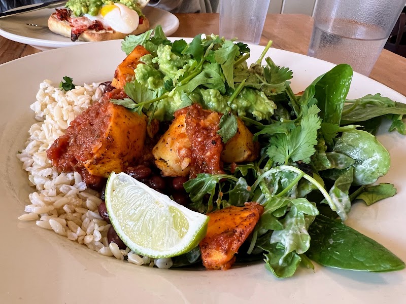 Brown rice at Bounty Kitchen